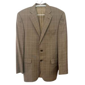 Burberry 100% Wool Bond Street lined sports coat blazer Size 38R